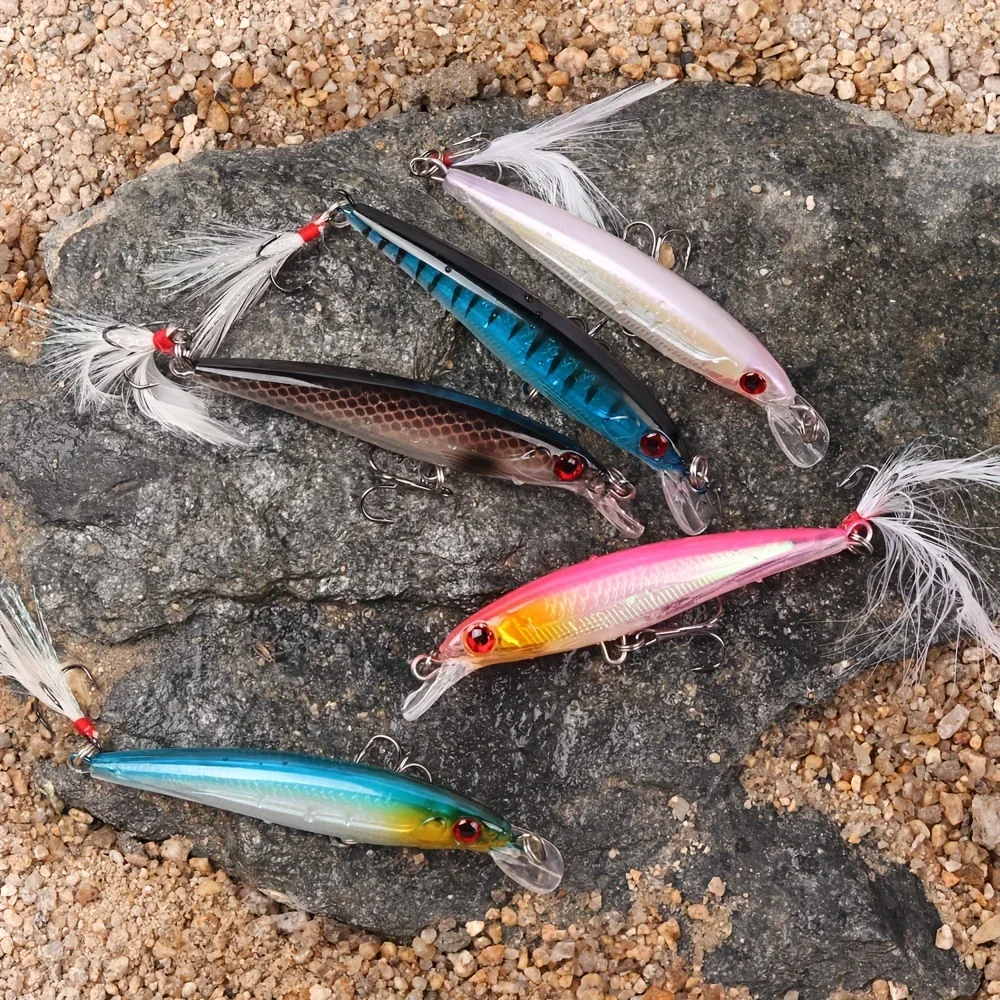 Fishing Lure Box - 레이저 3D 눈 바이오닉 미노우 낚시