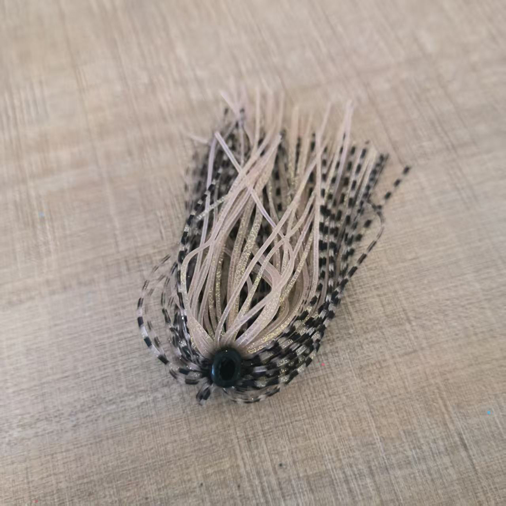 Fishing Lure Buzzbait - 8개 묶음 50줄 실리콘 지그 스커트