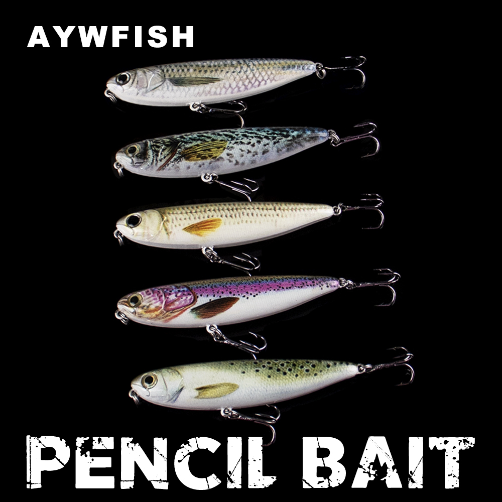Fishing Lure Topwater - AYWFISH 9CM 11.8G 플로팅 펜슬 낚시
