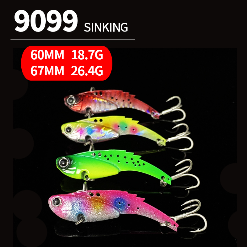 Fishing Lure Blade Bait - 1개 메탈 블레이드 바이브 67MM 26.4G