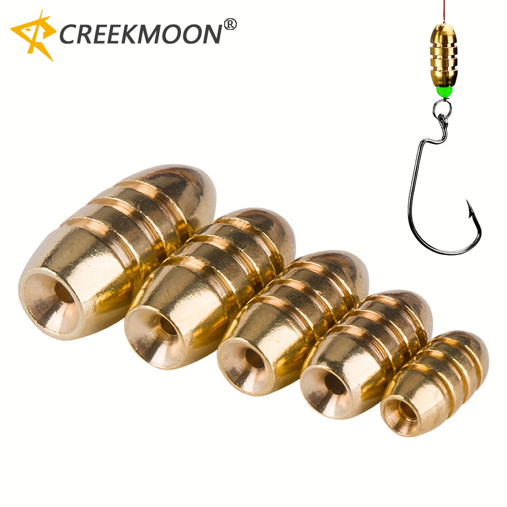 Fishing Lure Kit - 20개 황동 낚시 추 무게 1.8g