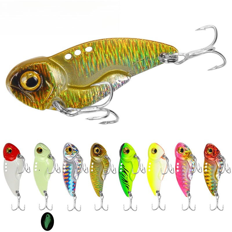 Fishing Lure Blade Bait - 빌링스 1개입 8g 3.5cm 3D 눈매