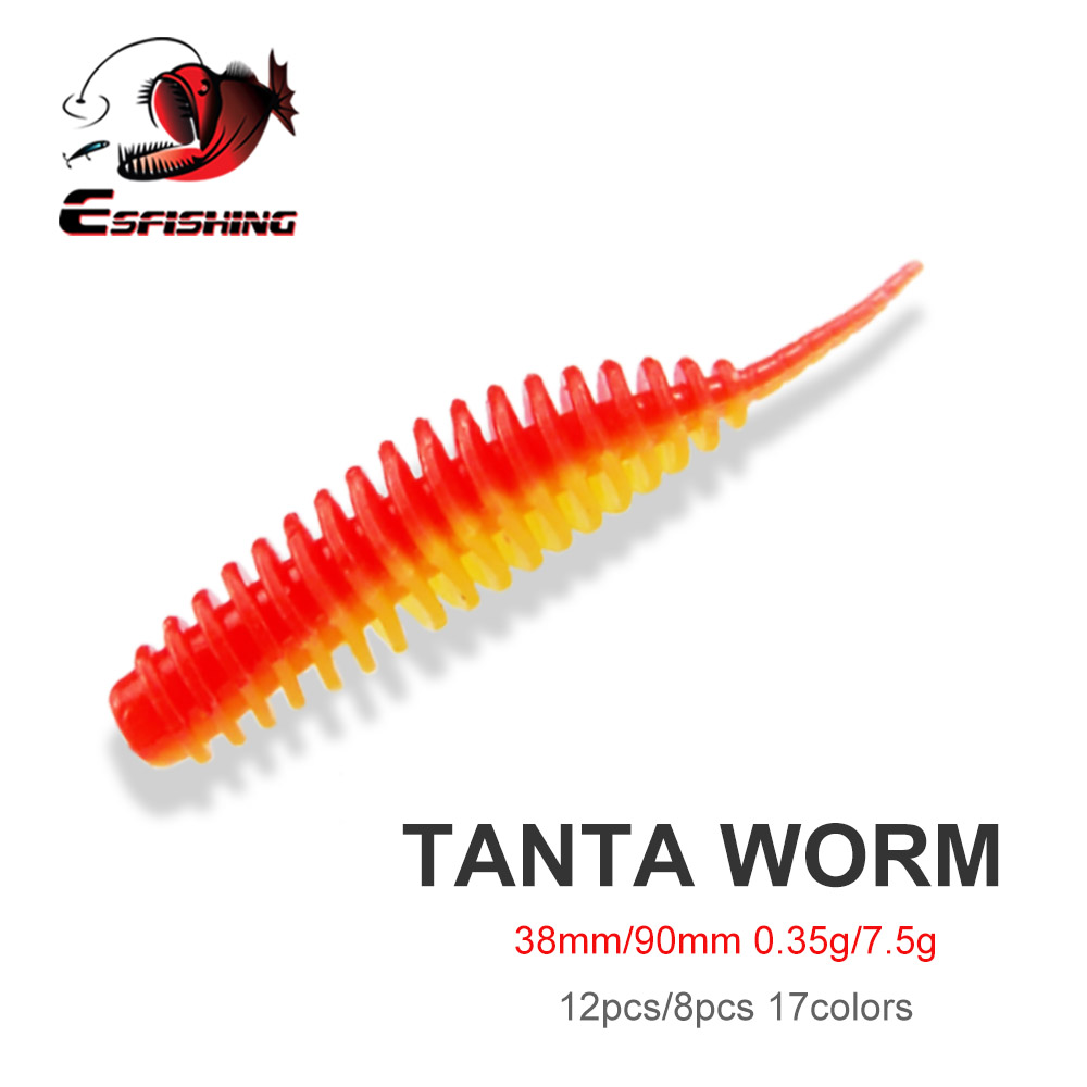 Fishing Lure Soft Plastic - ESFISHING 낚시 웜 미끼 루어 탄타