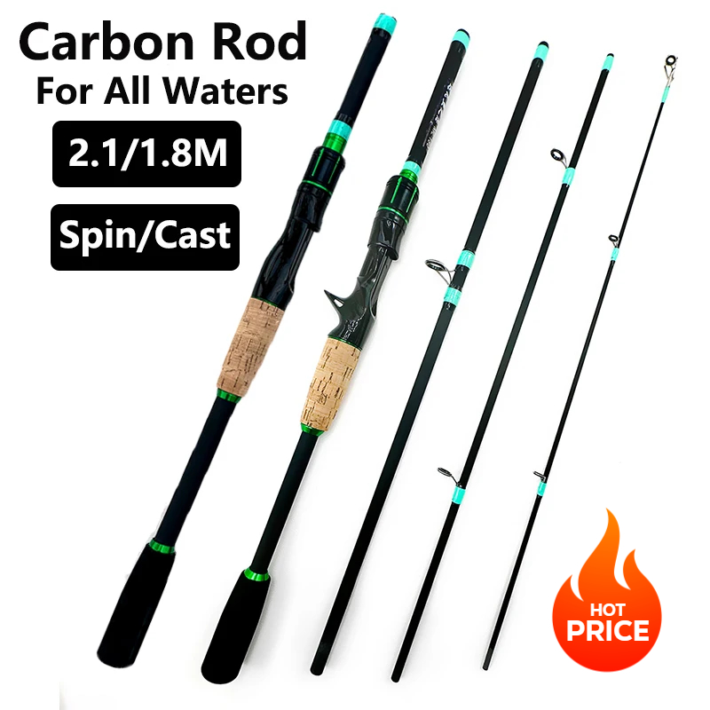 Fishing Lure Jig - 캐스팅 스피닝 루어 낚싯대 솔리드 ML
