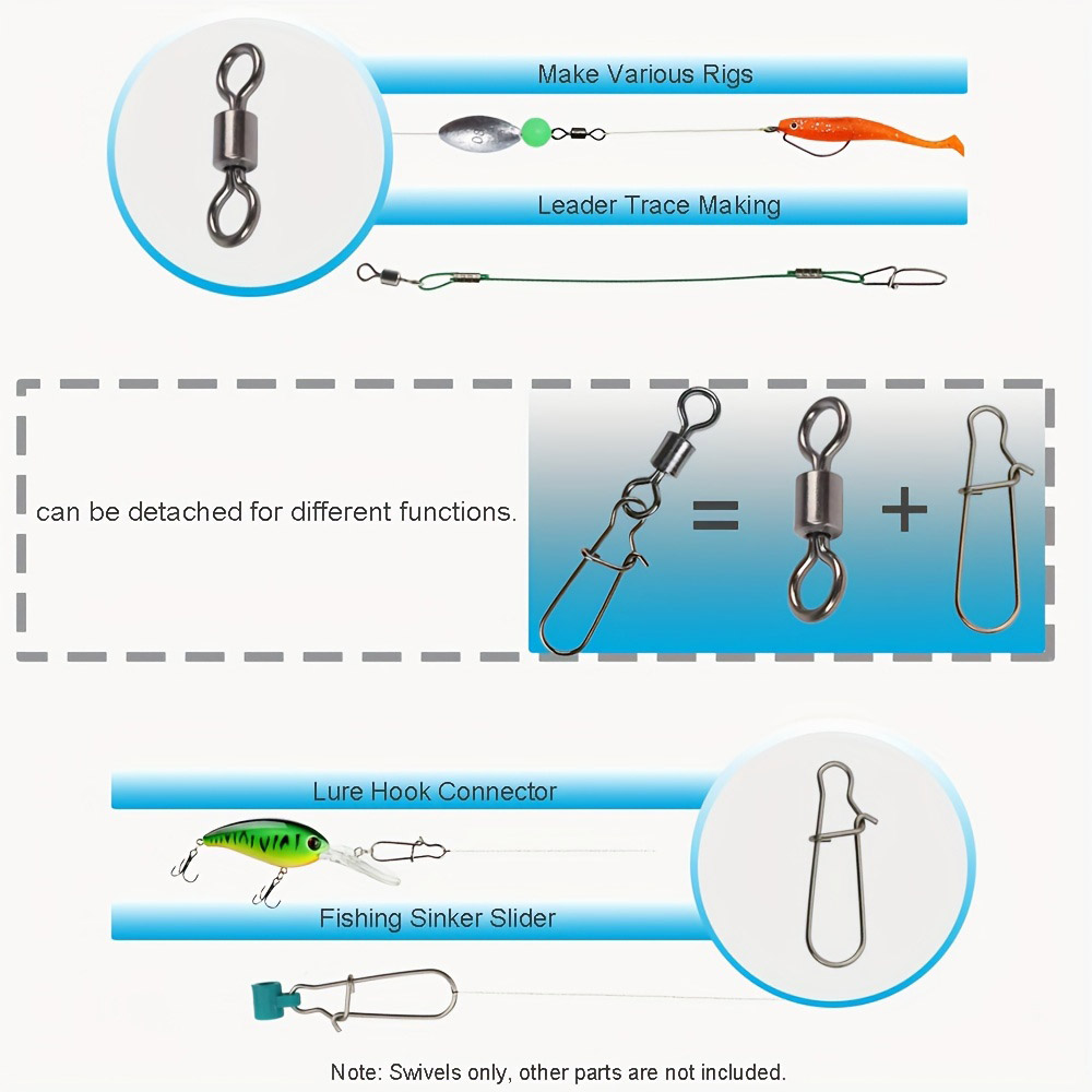 95/210 PCS 세트 낚시용 커넥터 기어 키트 2- - Fishing Lure Kit 리뷰 및 가격