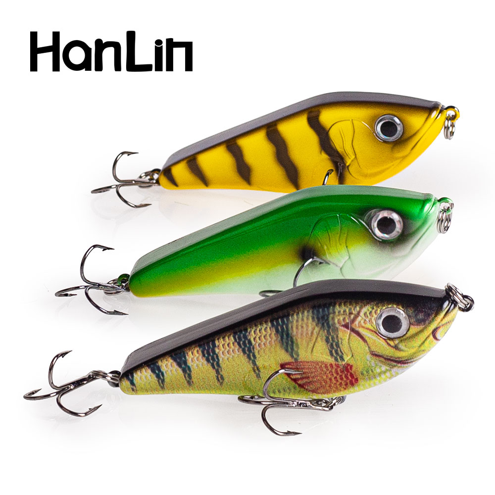 80mm/15.5g 머스키 저크베이트 파이크 낚시 루어 - Fishing Lure Jerkbait 리뷰 및 가격