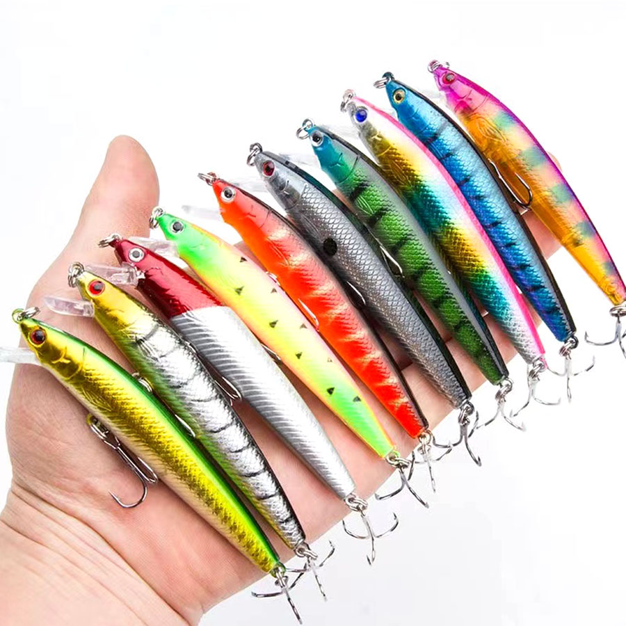 10PCS Jerkbait Minnow Swimbait - Fishing Lure Jerkbait 리뷰 및 가격