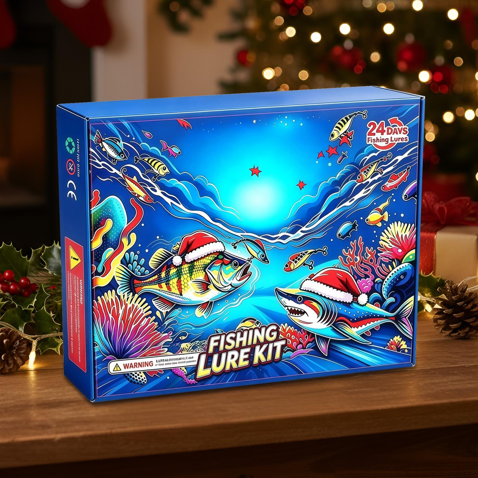 2026년 크리스마스 카운트다운 캘린더 24일 낚시 루 - Fishing Lure Kit 리뷰 및 가격