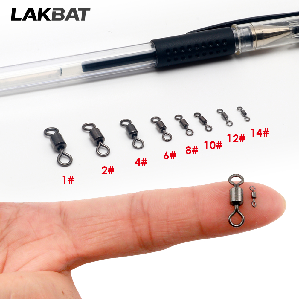 100개 스테인리스 스틸 낚시 스위벨 베어링 롤링 커넥 - Fishing Lure Box 리뷰 및 가격