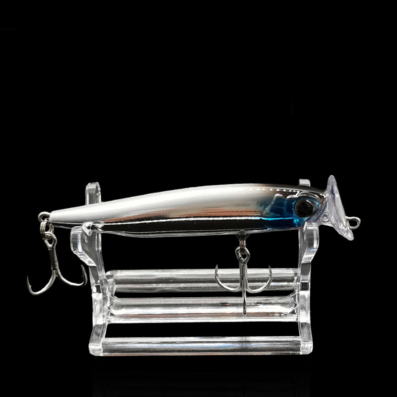 1개 낚시 미끼 디스플레이 스탠드 플라스틱 장식 미끼  - Fishing Lure Kit 리뷰 및 가격