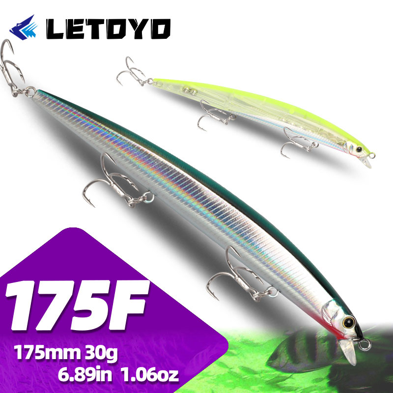 LETOYO 175mm 30g 낚시 미노우 용품 신제품 - Fishing Lure Jerkbait 리뷰 및 가격