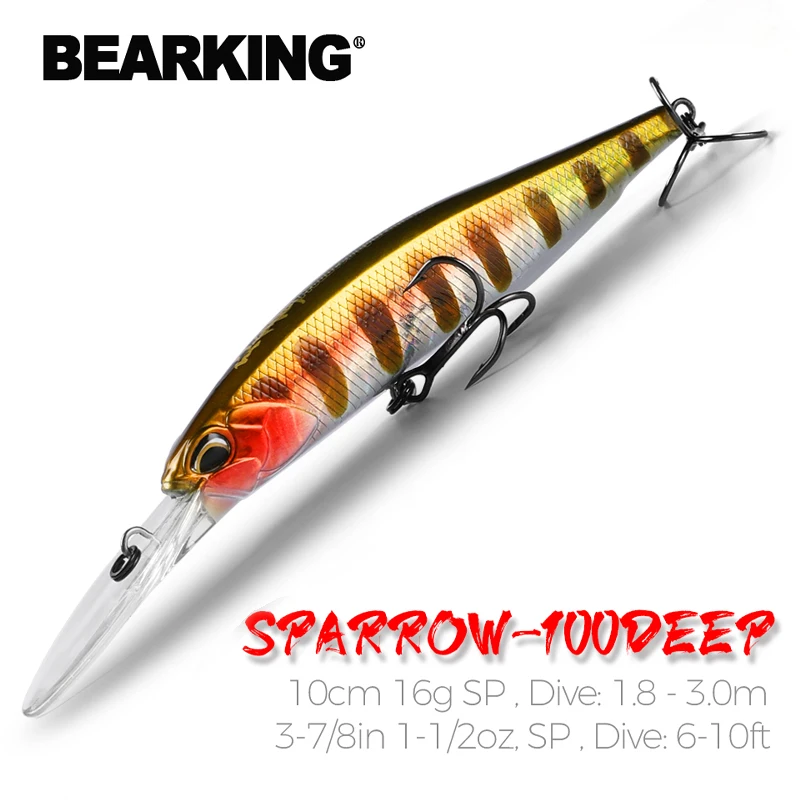 BEARKING 10cm 16g 슈퍼 자석 무게 시스템 - Fishing Lure Jerkbait 리뷰 및 가격