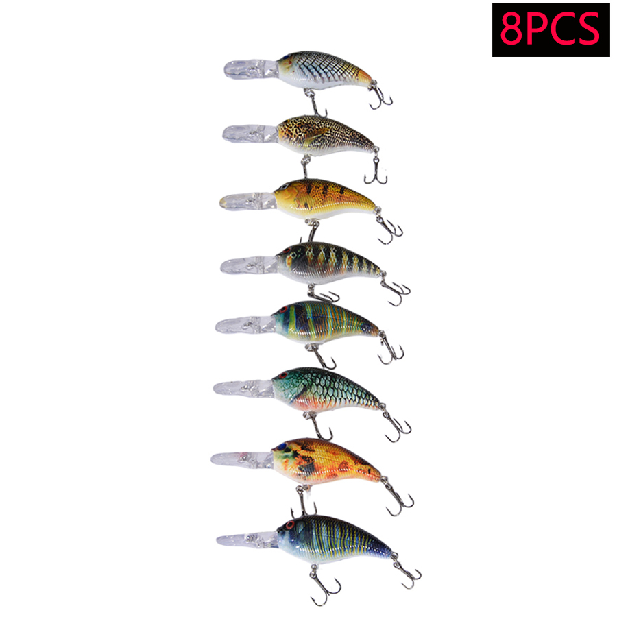 8개입 저크베이트 미노우 ABS 하드베이트 인조 워블러 - Fishing Lure Jerkbait 리뷰 및 가격