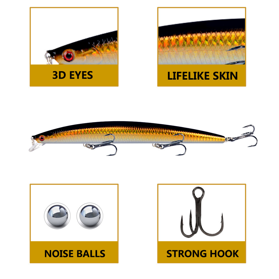 18cm 24g 미노우 낚시 루어 레이저 크랭크베이트  - Fishing Lure Crankbait 리뷰 및 가격