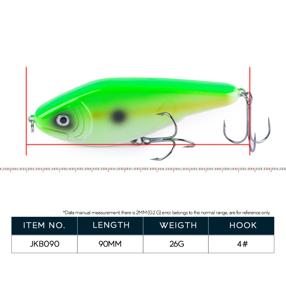 한린 NEW 글라이드 저크베이트 90mm/26g 인기  - Fishing Lure Crankbait 리뷰 및 가격