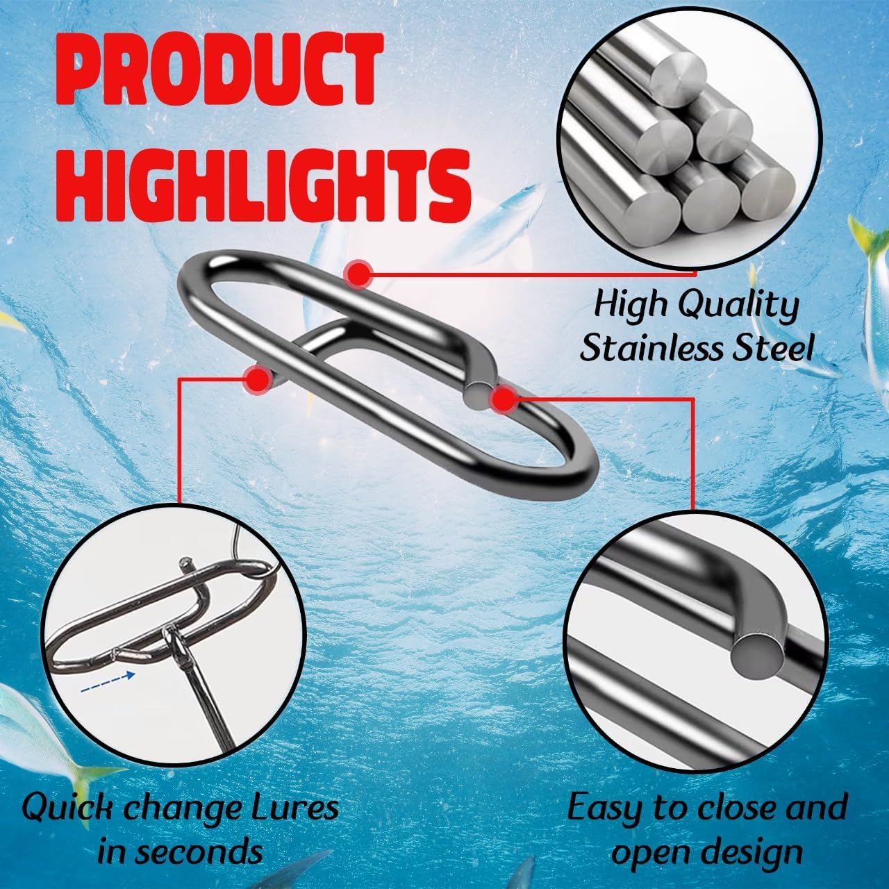 9KM 낚시 스냅 키트 110개 파워 낚시 클립 루어  - Fishing Lure Kit 리뷰 및 가격