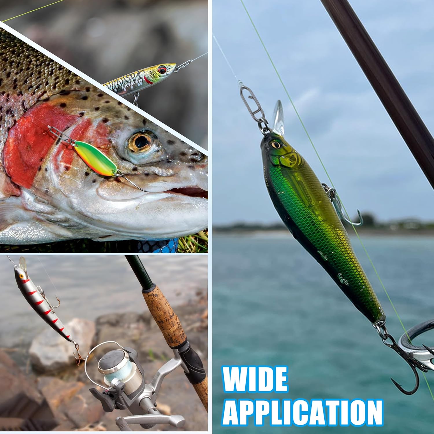 9KM 낚시 스냅 키트 110개 파워 낚시 클립 루어  - Fishing Lure Kit 리뷰 및 가격