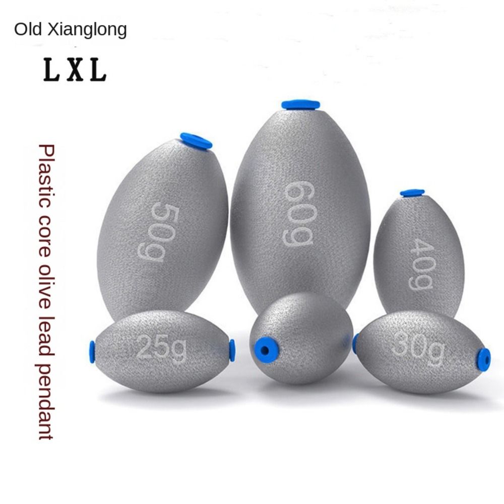 플라스틱 플러그가 달린 낚시 리드 올리브 모양 싱커,  - Fishing Lure Accessories 리뷰 및 가격