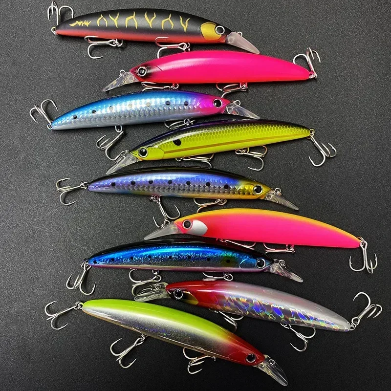 플로팅 미노우 낚시는 110MM 20g 바다 오션 비치 - Fishing Lure Spoon 리뷰 및 가격