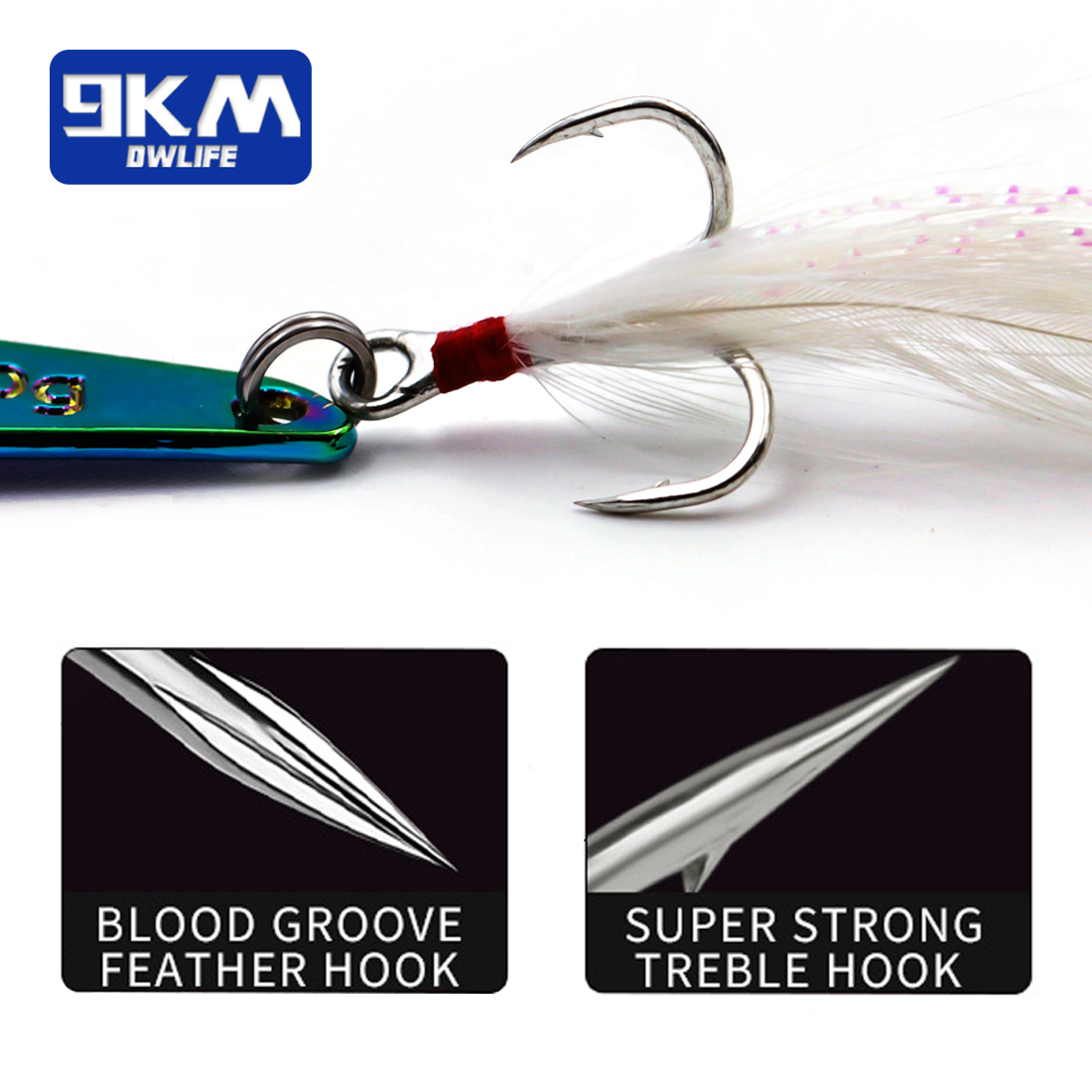 9KM 1개 메탈 블레이드 낚시 미끼 하드 VIB 크랭 - Fishing Lure Blade Bait 리뷰 및 가격