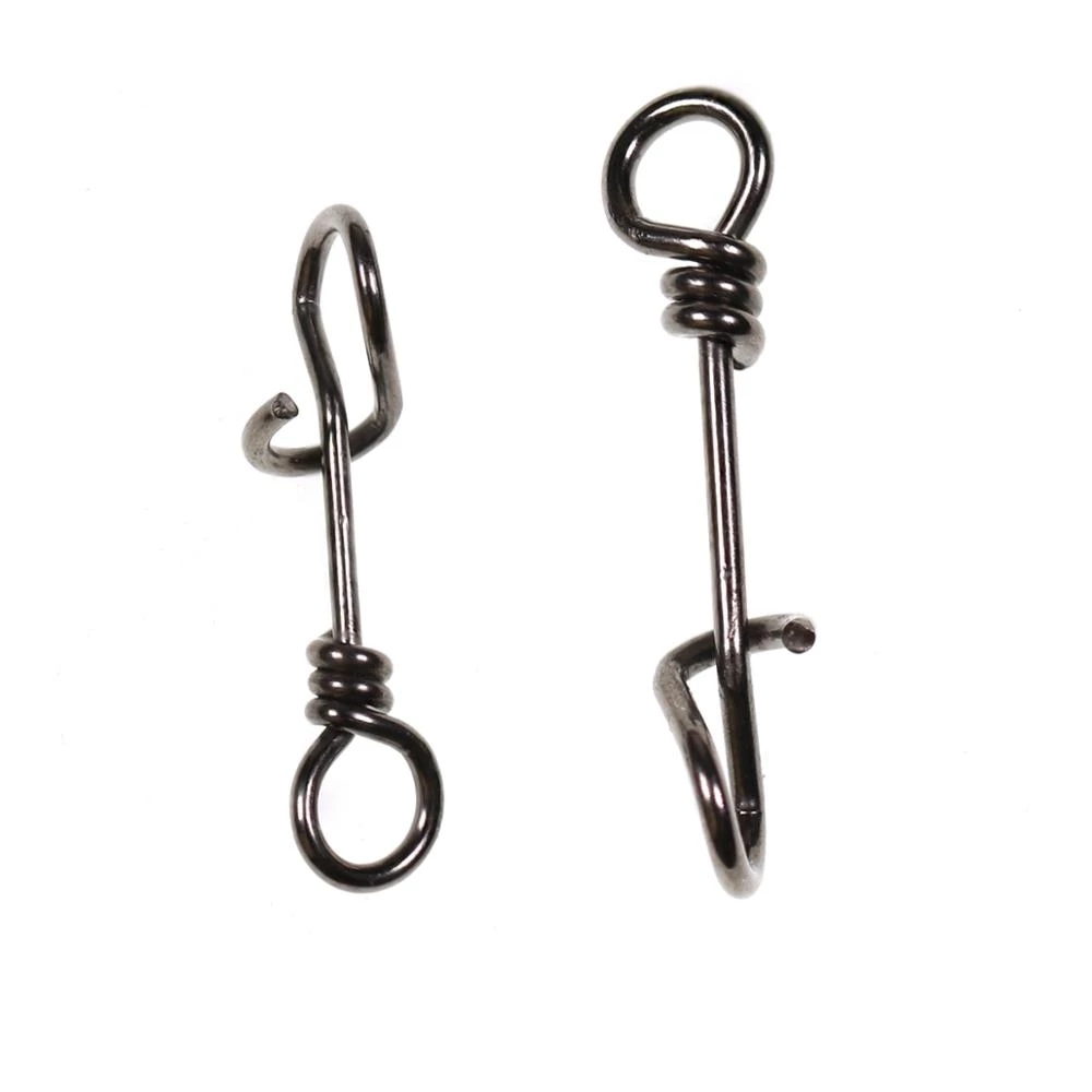 Bimoo 50pcs 스테인레스 스틸 퀵 락 스냅 스프 - Fishing Lure Accessories 리뷰 및 가격