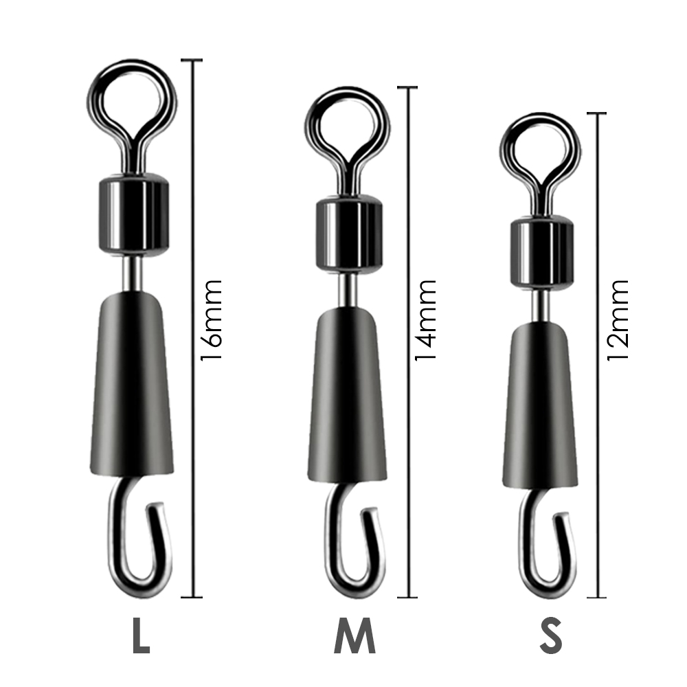 20/100개 낚시용 베어링 스위블, 베어링 스위블 솔 - Fishing Lure Box 리뷰 및 가격