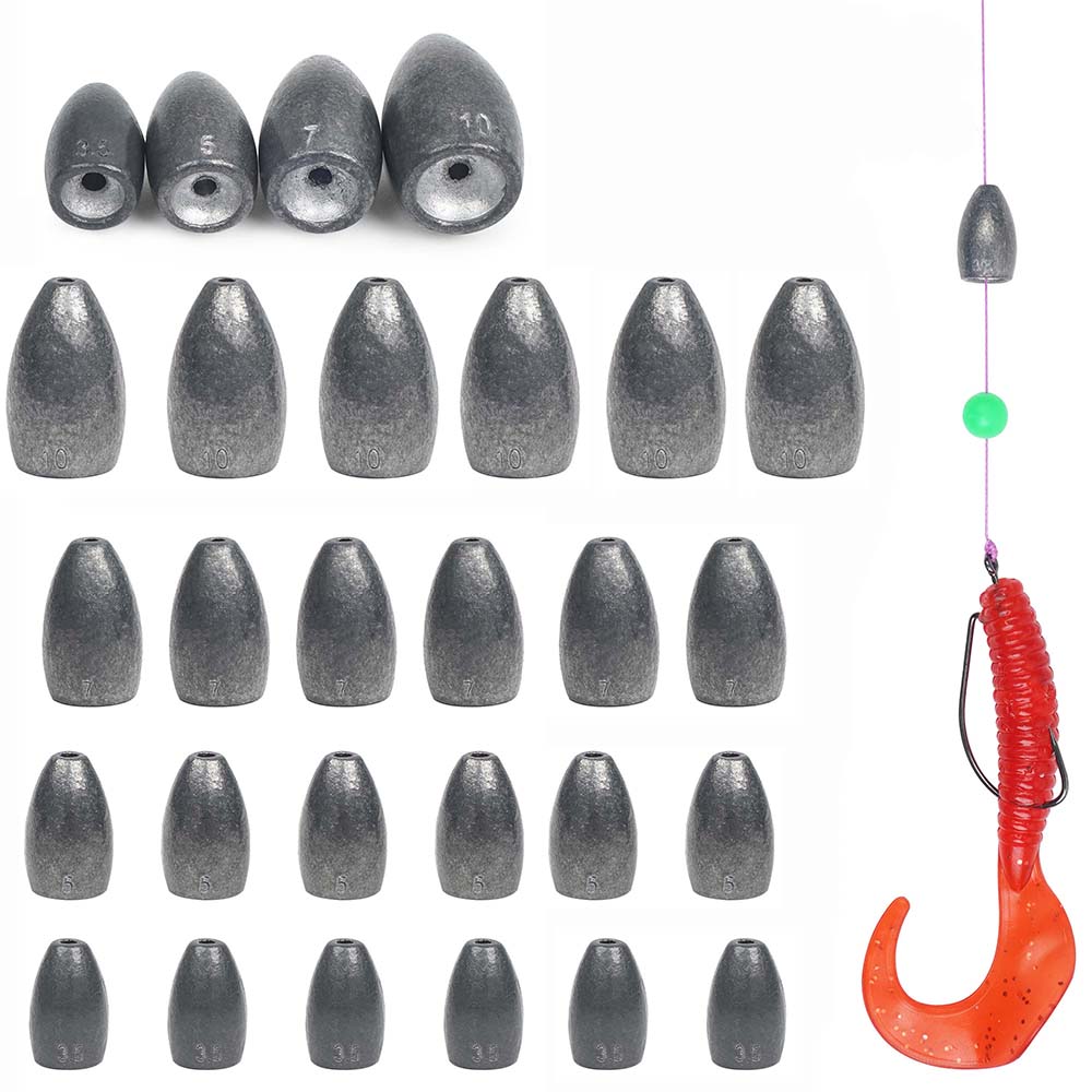 총알 낚시 싱커 웨이트 키트 플리핑 웨이트 베이스 낚시 - Fishing Lure Making Kit 리뷰 및 가격
