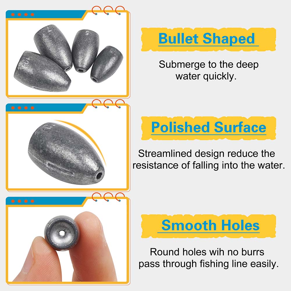 총알 낚시 싱커 웨이트 키트 플리핑 웨이트 베이스 낚시 - Fishing Lure Making Kit 리뷰 및 가격