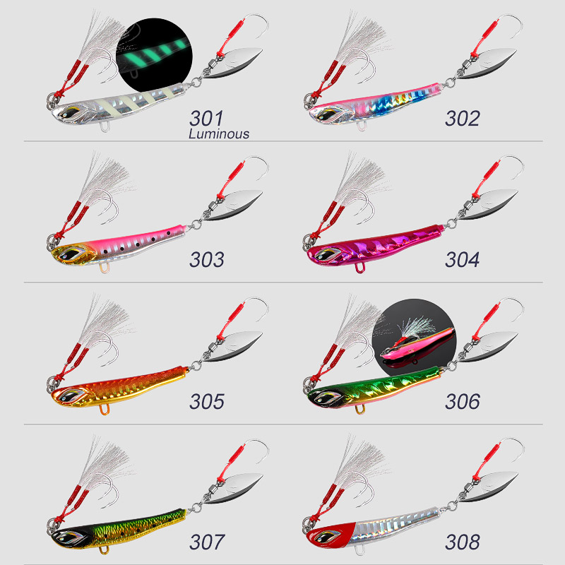 Noeby 블레이드 지그 루어 21g 28g 40g 6 - Fishing Lure Blade Bait 리뷰 및 가격