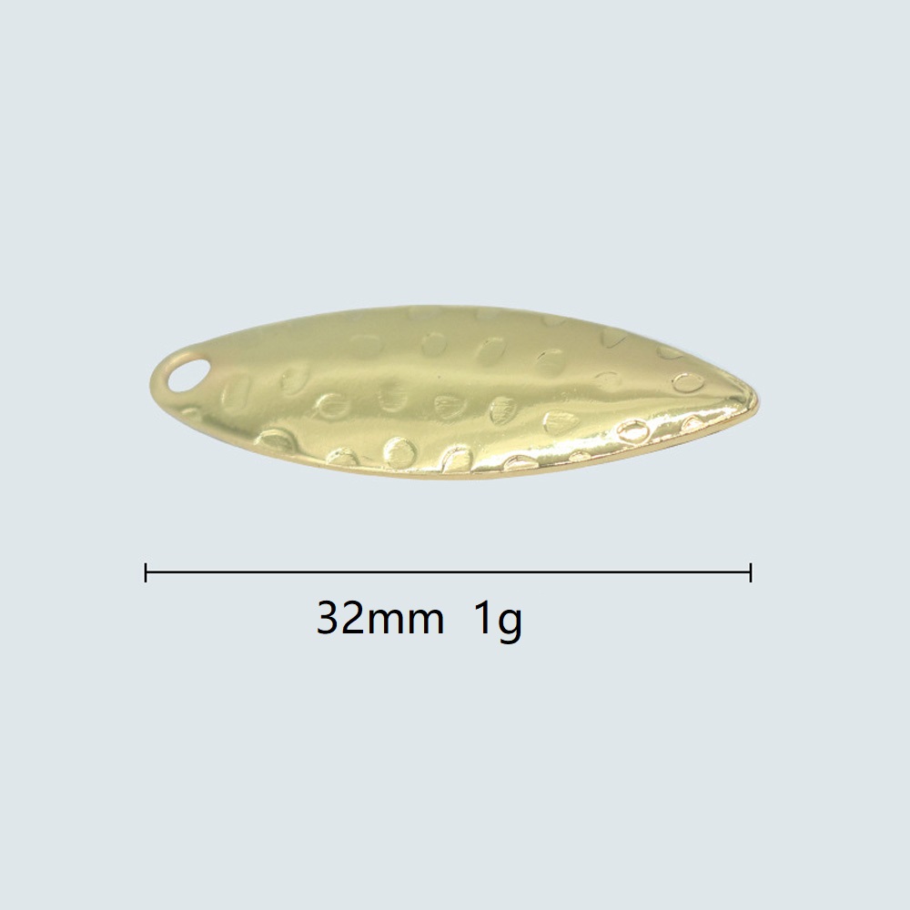 버드나무 잎 스팽글 피트 표면 DIY 노이즈 피스, 실 - Fishing Lure Spoon 리뷰 및 가격
