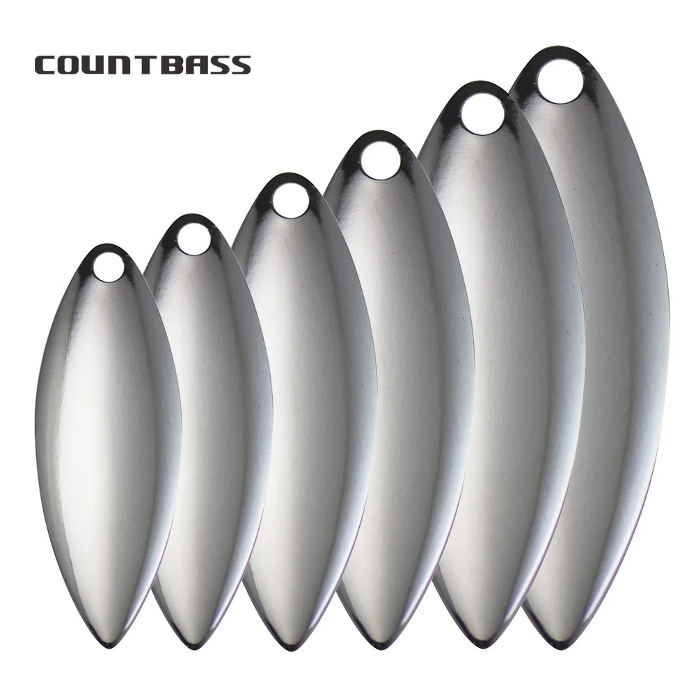 Countbass 50pcs 크기 1-6 니켈 강철 버 - Fishing Lure Blade Bait 리뷰 및 가격