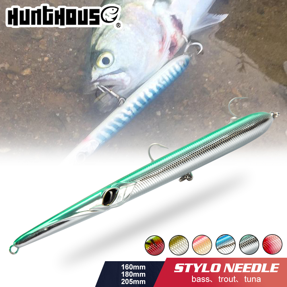 헌트하우스 니들 낚시 루어 롱 캐스팅 펜슬 스틱베이트  - Fishing Lure Topwater 리뷰 및 가격