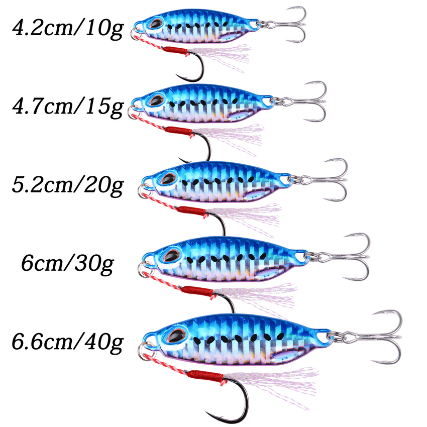 낚시 지깅 루어 스푼 스피너베이트, 금속 지그 미끼,  - Fishing Lure Buzzbait 리뷰 및 가격