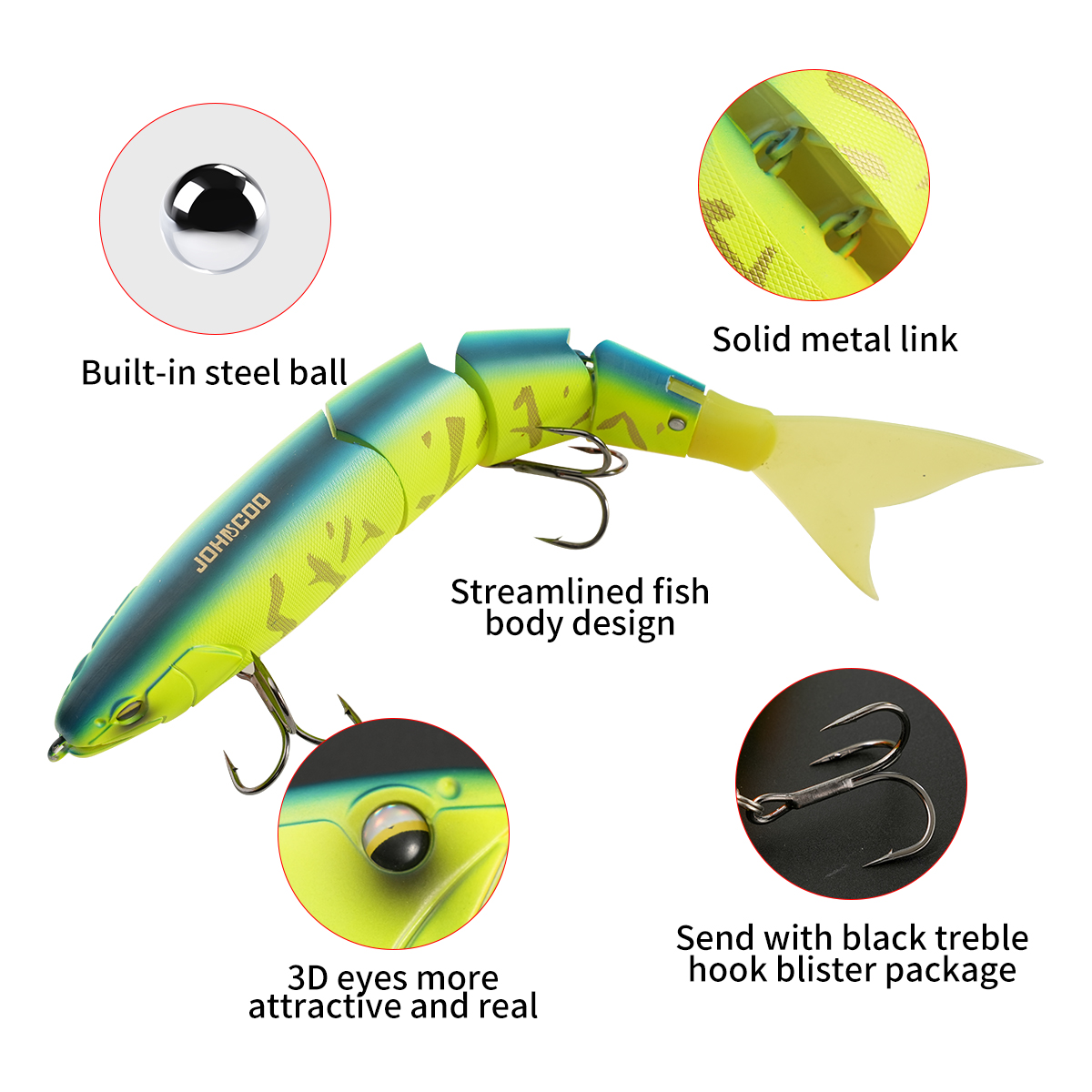 존쿠 조인티드 피싱 루어 25cm 105g 포식자 미끼 - Fishing Lure Popper 리뷰 및 가격