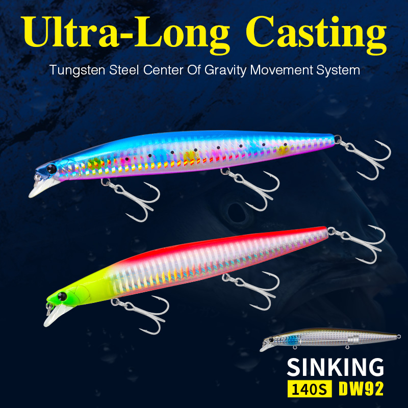 TSURINOYA 스팅거 140S 낚시 루어 싱킹 미노 - Fishing Lure Jerkbait 리뷰 및 가격