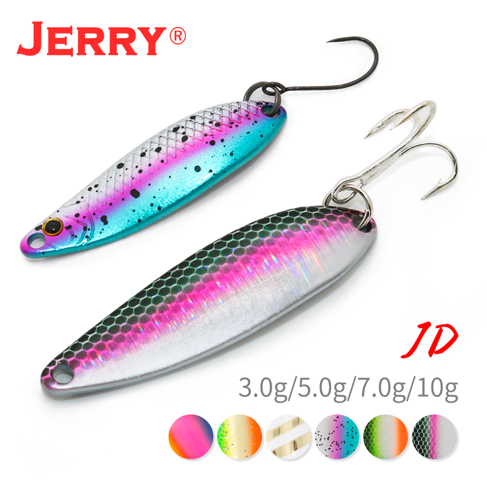 Jerry JD 인공 스푼 미끼 7g 10g 캐스팅 금 - Fishing Lure Spinnerbait 리뷰 및 가격