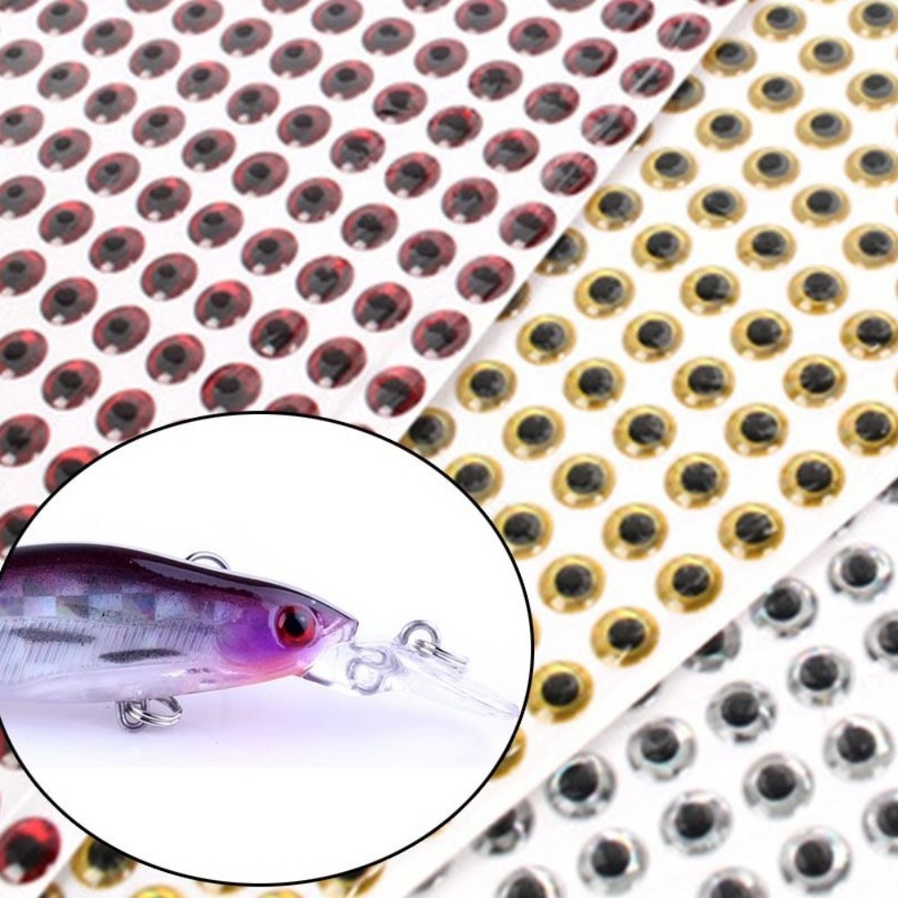 300개입 2025 3mm-9mm 낚시 미끼 눈 3D  - Fishing Lure Jig 리뷰 및 가격