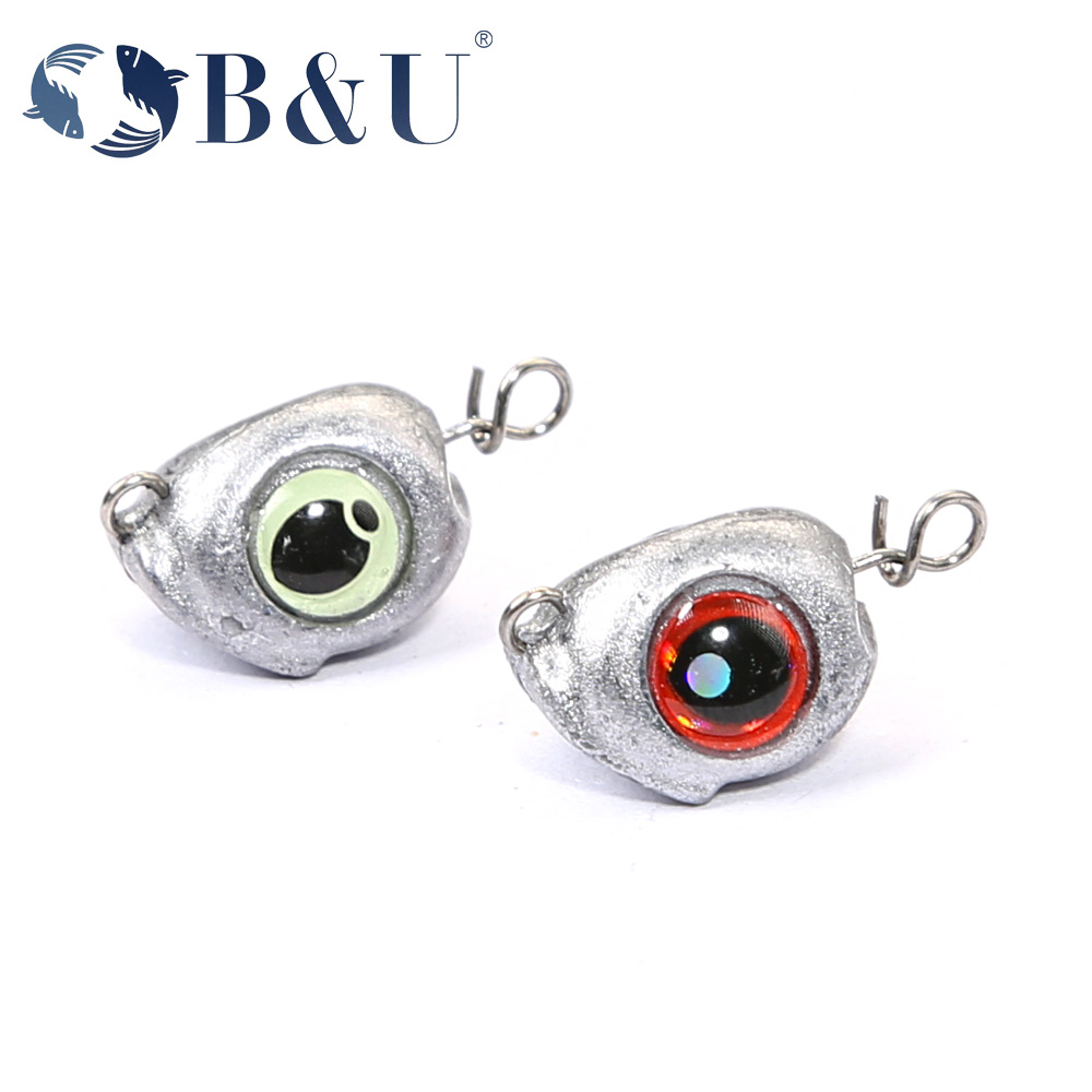 B&U 스윙 지그 헤드 체부라슈카 싱커 낚시 지그 헤드 - Fishing Lure Jig 리뷰 및 가격